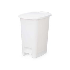 Papelera 10L Pedal Blanca Arte Regal 21X33CM (8 Unidades) Papelera 10L Pedal Blanca Arte Regal 21X33CM (8 Unidades)