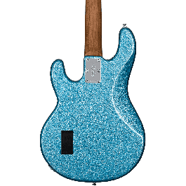 Sterling Ray34 Rm/M Bajo Eléctrico StingRay Blue Sparkle con Mástil de Arce y Pastillas Alnico Humbucking