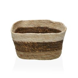 Cesta Cubo Marrón Versa 30x30x16 cm - Fibras de maíz y paja (2 Unidades) Precio: 17.5000001. SKU: B169MRKTVL
