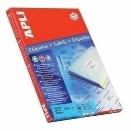 Apli Etiquetas Adhesivas Blancas 52,5x29,7 mm Inkjet-Láser C-Rectos 40 X 100H Precio: 18.49999976. SKU: S8400838