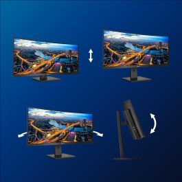 Philips 346B1C Monitor Curvo de 86,4cm/34" UltraWide QHD (3440x1440) 100Hz 5ms con USB-C y HDMI Negro