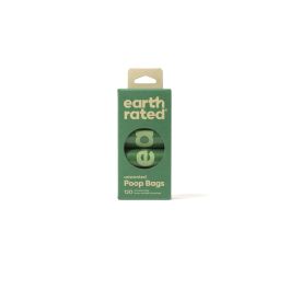 Earth Rated Bolsas Eco-Friendly Sin Perfume 120 Unidades (8 Rollos x 15 Bolsas)
