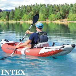 Intex Kayak Excursion Pro 305x91x46 cm PVC Remo Incluido Aluminio Bomba