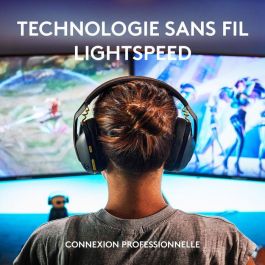 Logitech G435 Auriculares Inalámbricos Gaming con Micrófono Bluetooth LIGHTSPEED, Dolby Atmos, Certificado Discord, Batería 18h Logitech G435 Auriculares Inalámbricos Gaming con Micrófono Bluetooth LIGHTSPEED, Dolby Atmos, Certificado Discord, Batería 18h