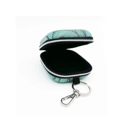 Wondee Mini Estuche Tecnológico para Auriculares, Cables y USB con Mosquetón Organizador Resistente