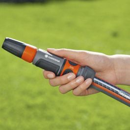 Gardena Conector rápido stop agua 3/4", polipropileno, anti UV, anti hielo, gris/naranja Gardena Conector rápido stop agua 3/4", polipropileno, anti UV, anti hielo, gris/naranja