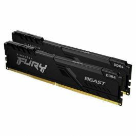 Kingston 3200 64GB FURY Beast - Kit de Memoria RAM DDR4, 2x 32GB, 3200MT/s, CL16 DIMM para PC Gaming
