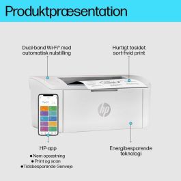 HP LaserJet M110w Impresora Láser Compacta y Eficiente, Impresión Rápida y Profesional para Espacios Reducidos