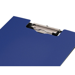 Q-connect Carpeta Miniclip Superior Din A4 Plástico 50% Reciclado Azul Grosor 2,1 mm