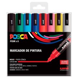 POSCA Estuche Marcador PC-5M-8C Basic Surtido -8 Unidades- Precio: 21.49999995. SKU: B1ABP5F5RC