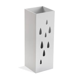 Paraguero Blanco Drops Versa 16.8x48 cm - Madera MDF Certificado FSC (2 Unidades)