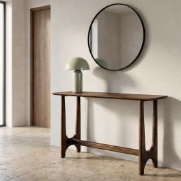 Consola Natural Madera de Mango 130 X 40 X 76 cm Precio: 327.0025. SKU: B1JJFP3X6W