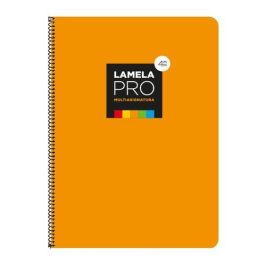 Lamela Bloc Tapa Extra Dura Fº 100H Cuadrovia 4 Mm Naranja (5 Colores En Banda) (Set de 5) Precio: 38.50000022. SKU: B1G664NZPS