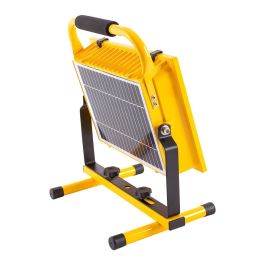 Proyector LED Solar 200W 6500K con Control Remoto y Función Power Bank [WR-KFL-E-200W] - Batería 18000MaH, Autonomía hasta 36h