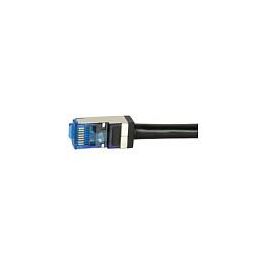 LogiLink CQ7083S - Cable de Red Exterior (Outdoor) CAT.6A S/FTP, RJ-45, 7.5 Metros, Negro, para Condiciones Extremas (-40°C a 65°C)