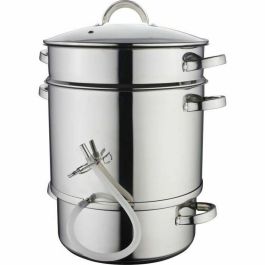 Baumalu Extractor de Jugo de Vapor Acero Inoxidable 28 cm, Triple Fondo Difusor, Compatible con Todas las Fuentes de Calor, Inducción, Tapa de Vidrio Precio: 62.59000033. SKU: B12C2XN94E