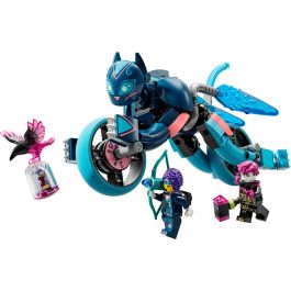 LEGO 71479 Moto Felina de Zoey DREAMZzz - Gato de Juguete Reconstruible 2 en 1, Se Transforma en Moto o Vehículo de Vuelo