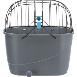 Trixie Portaequipajes para perro de plástico y metal Gris - 36 x 47 x 46 cm