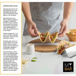 Soporte Para 2 Tacos My Bar - Inde (24 Unidades) Soporte Para 2 Tacos My Bar - Inde (24 Unidades)