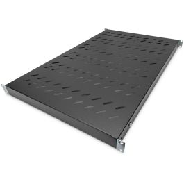 Digitus Fachboden 1HE para Racks, 44x482x700-1180mm, hasta 50kg, Negro