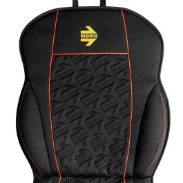 Momo Respaldo de Asiento Estilo Negro-Rojo MOMLSCU50BR con Espuma de Laminación para Mayor Comodidad Universal