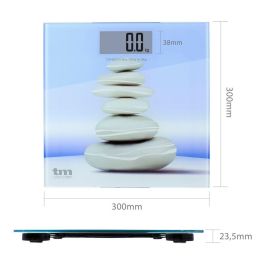 Báscula Digital de Baño TM Electron Zen Azul Slim (23 mm) Báscula Digital de Baño TM Electron Zen Azul Slim (23 mm)