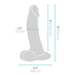 Consolador Realista B-Vibe Silicona Ø 5,6 cm (20 cm)