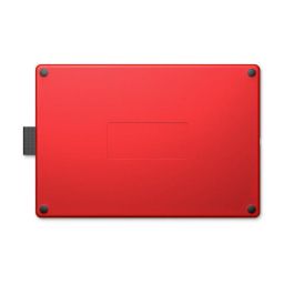 Wacom Tableta Gráfica 216 x 135 mm, 2540 lpi, 2048 Niveles de Presión, Negra/Roja