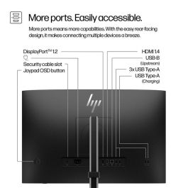 HP Series 5 Pro 24 inch WUXGA Monitor - 524pn HP Series 5 Pro 24 inch WUXGA Monitor - 524pn