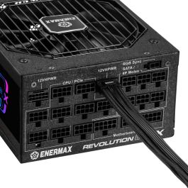 Enermax Fuente Alimentación ATX Revolution D.F. X 1650W 80 PLUS Gold Modular, Ventilador 140mm para Gaming y Estaciones de Trabajo