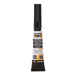 Koma Tools Cianocrilato 3g, Adhesivo de Unión Rápida para Metal, Plástico, Vidrio, Madera y Más Precio: 0.99000022. SKU: B16RAJ4Q4M