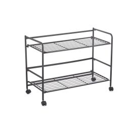 Confortime Estantería Plegable 2 Niveles, 67 x 30 x 44.8 cm