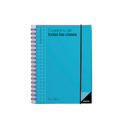 Additio Cuaderno Profesorado D-P Espiral Doble 256 Páginas PVC Colores Surtidos