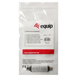 Equip Adaptador USB Tipo C a Micro-USB y USB-A, Kit de Carga y Sincronización para Samsung Galaxy S8, S8+, Nexus 6P y 5X, Modelo 133473