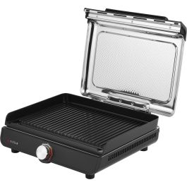 Ninja GR101EU Parrilla y Plancha de Interior Sizzle, Antiadherente, Gran Capacidad, Sin Humo, Temperatura Controlada hasta 260°C