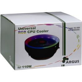 Inter-Tech SU-800 Refrigerador de Escritorio Activo Argus para CPU con Ventilador de 120 mm