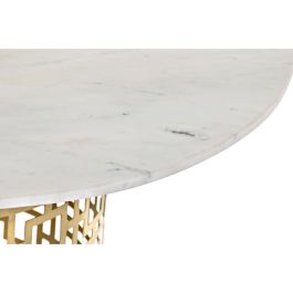 Mesa Centro Oriental DKD Home Decor Dorado Blanco 76 x 43 x 76 cm