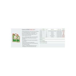 Aceite de motor - CASTROL - EDGE 0W-20 V - 1L Aceite de motor - CASTROL - EDGE 0W-20 V - 1L