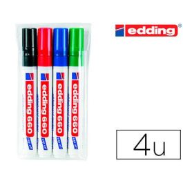 Rotulador Edding Para Pizarra Blanca 660 Blister De 4 Unidades Colores Surtidos Recargable Precio: 5.50000055. SKU: B16R4436ET