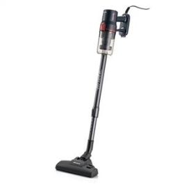 Ariete Handy Force One Aspirador Escoba con Cable 2 en 1 - Doble Cepillo Multiusos para Alfombras y Suelos, Kit Accesorios Incluido - Ref. 1