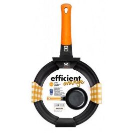 SARTÉN HONDA EFFICIENT ORANGE BRA A281128 - Ø28CM - ESPESOR 6MM - ALUMINIO FUNDIDO - TEFLÓN ANTIADHERENTE PLATINUM PLUS - MANGO ERGONÓMICO