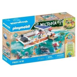 PLAYMOBIL 71623 Wiltopia Plataforma Análisis Arrecife Sostenible Juguete Catamarán Solar con Lupa y Accesorios +4 años Precio: 57.49999981. SKU: B146VVM76A
