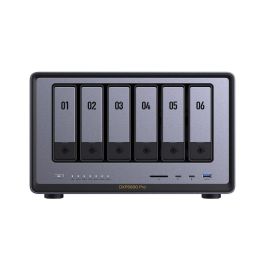 UGREEN NAS DXP6800 PRO Sistema de Almacenamiento en Red con Doble Ethernet 10 Gigabit para Hogar y Oficina