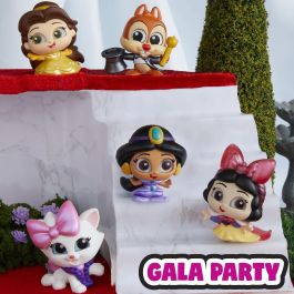 Just Play Disney Let's Party Multi Peek Doorables Set de 4 Figuras Coleccionables Aleatorias DIS0886144500220