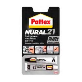 Pattex Nural 21 Soldadura Metálica en Frío 22ml Pasta Gris Unión Metales Resistencia Intemperie Precio: 15.49999957. SKU: S7903273