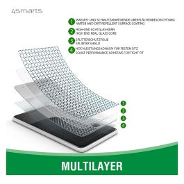 4smarts Protector de Pantalla X-Pro Clear para iPhone 7/8/SE 20/ SE 22 de Vidrio Templado