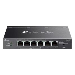 TP-LINK ES206GP Omada 6-Port Gigabit Easy Managed Switch con 4-Port PoE+