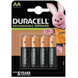 Pilas Recargables DURACELL DURDLLR6P4B AA 1,2 V (4 Unidades) Precio: 17.78999959. SKU: B15ACD4AXA