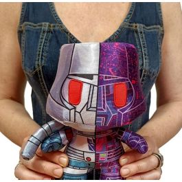 Bizak Peluche Dznr Transformers Megatron - Personaje principal villano, 18 cm, Licencia oficial