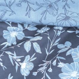Today Sunshine LEF3574641189402 Set de Cama Algodón Estampado Floral 240x260 cm para 2 Personas